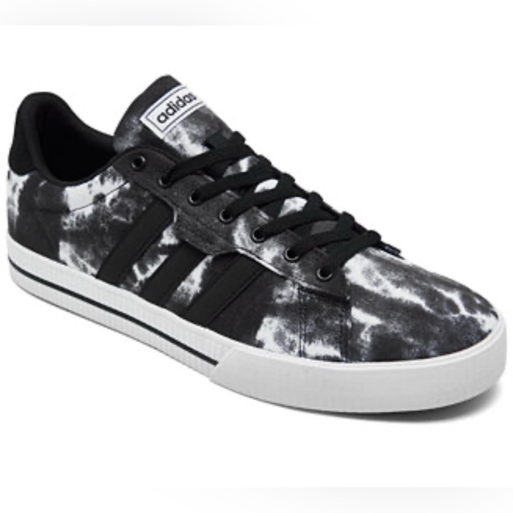 adidas Tie-Dye Black and White Sneakers